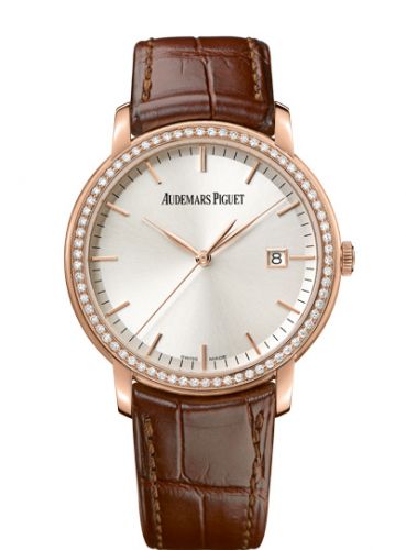 Jules Audemars Selfwinding Pink Gold / Diamond / Silver d'Occasion