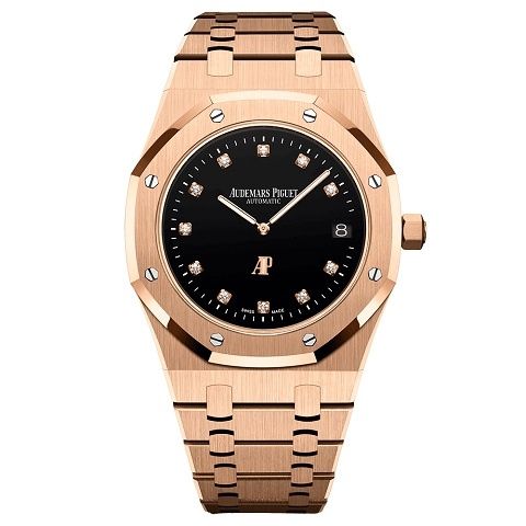 Royal Oak Extra-Thin Pink Gold / Japan