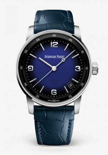 CODE 11.59 Automatic White Gold / Blue Enamel / Bolshoi d'Occasion
