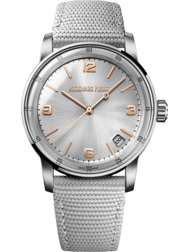 CODE 11.59 Automatic White Gold / Pink Gold / Silver / Fabric d'Occasion
