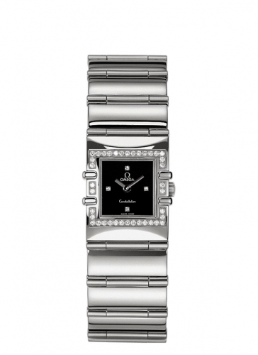Constellation Quadra Quartz 19.3 Stainless Steel / Diamond / Black
