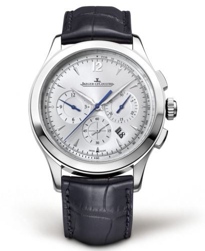 Master Chronograph Stainless Steel / Silver / Alligator