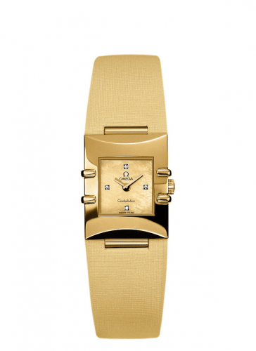 Constellation Quadra Quartz 19.3 Yellow Gold / Yellow MOP