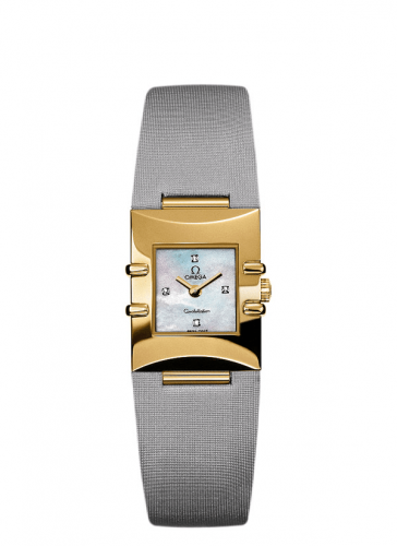 Constellation Quadra Quartz 19.3 Yellow Gold / MOP