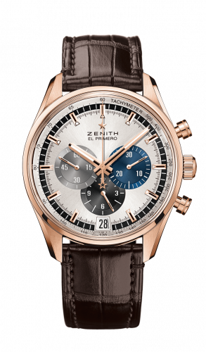 El Primero Chronomaster 42 Rose Gold / Silver / Alligator