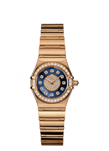 Constellation Quartz 22.5 Red Gold / Diamond / Blue MOP