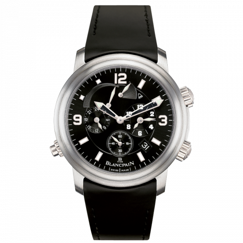 Léman Réveil GMT Titanium / Black / Rubber