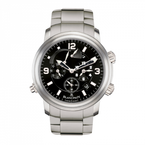 Léman Réveil GMT Titanium / Black / Bracelet