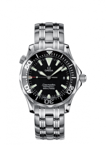 Seamaster Diver 300M Quartz 36.25 Stainless Steel / Black / Bracelet