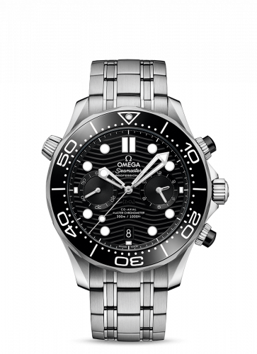 Seamaster Diver 300M Master Co-Axial 44 Chronograph Stainless Steel /  Black / Bracelet