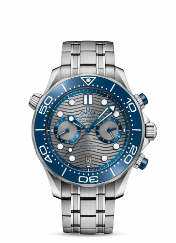 Seamaster Diver 300M Master Co-Axial 44 Chronograph Stainless Steel /  Grey / Bracelet