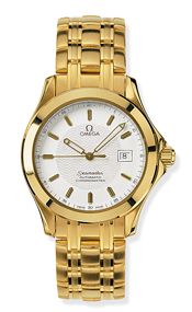 Seamaster 120M Automatic 36.25 Yellow Gold / White