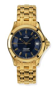Seamaster 120M Automatic 36.25 Yellow Gold / Blue