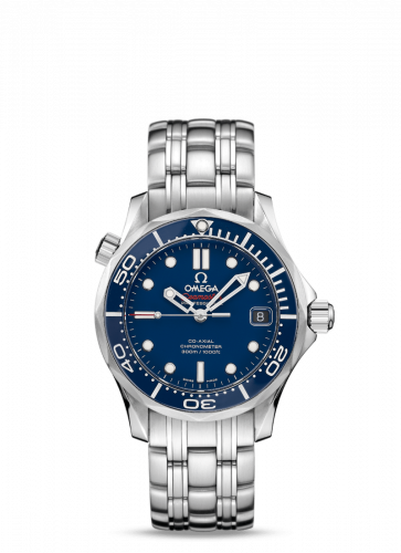 Seamaster Diver 300M Co-Axial 36.25 Stainless Steel / Blue/ Bracelet / Ceramic