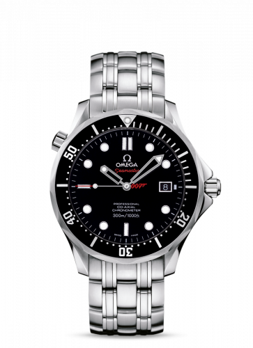 Seamaster Diver 300M Co-Axial 41 Stainless Steel / Black / Bracelet / James Bond Quantum of Solace