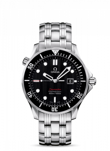 Seamaster Diver 300M Quartz 41 Stainless Steel / Black / Bracelet