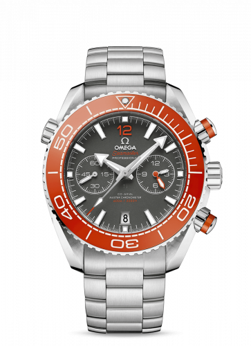 Seamaster Planet Ocean 600M Co-Axial 45.5 Master Chronometer Chronograph Stainless Steel / Grey / Bracelet