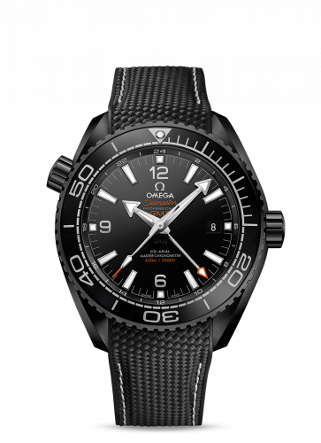 Seamaster Planet Ocean 600M Co-Axial 45.5 Master Chronometer GMT Deep Black