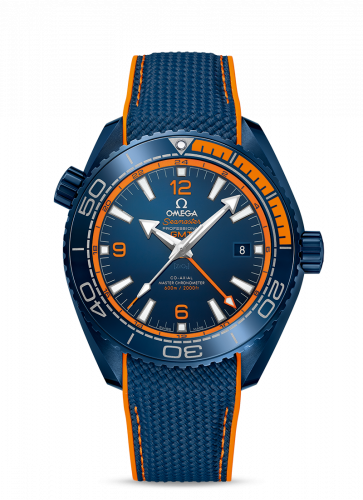 Seamaster Planet Ocean 600M Co-Axial 45.5 Master Chronometer GMT Big Blue
