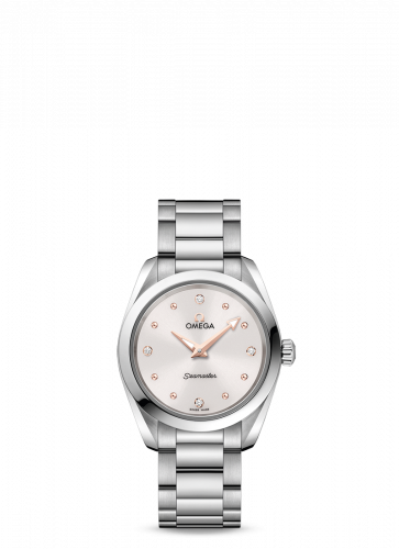 Seamaster Aqua Terra 150M Quartz 28 Stainless Steel / White / Bracelet