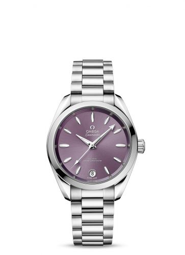 Seamaster Aqua Terra 150M Master Chronometer 34 Stainless Steel / Lavender / Bracelet