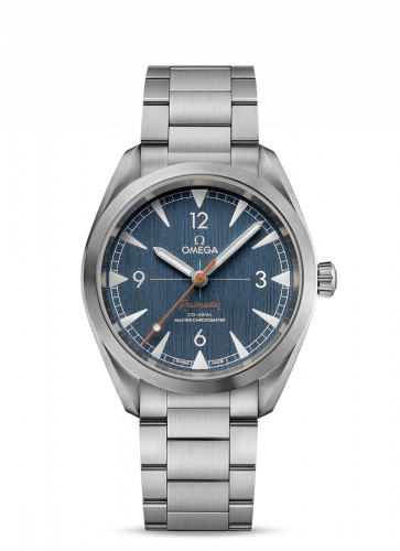 Railmaster Omega Co-Axial Master Chronometer 40 Stainless Steel / Blue / Bracelet