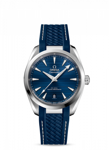 Seamaster Aqua Terra 150M Master Chronometer 38 Stainless Steel / Blue / Rubber
