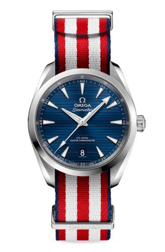 Seamaster Aqua Terra 150M Master Chronometer 38 Stainless Steel / Blue / NATO / US Olympic