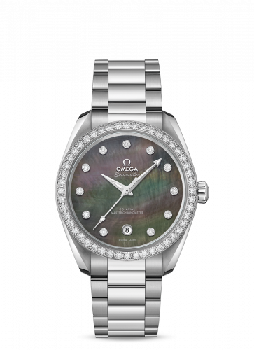 Seamaster Aqua Terra 150M Master Chronometer 38 Stainless Steel / Diamond / Grey MOP / Bracelet