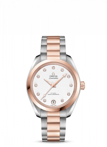 Seamaster Aqua Terra 150M Master Chronometer 34 Stainless Steel / Sedna Gold / Silver / Bracelet