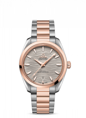 Seamaster Aqua Terra 150M Master Chronometer 38 Stainless Steel / Sedna Gold / Grey-Waves / Bracelet