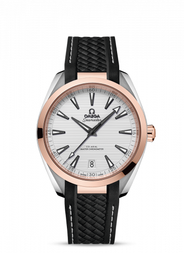 Seamaster Aqua Terra 150M Master Chronometer 41 Stainless Steel / Sedna Gold / Silver / Rubber