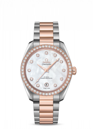 Seamaster Aqua Terra 150M Master Chronometer 38 Stainless Steel / Sedna Gold / Diamond / MOP / Bracelet