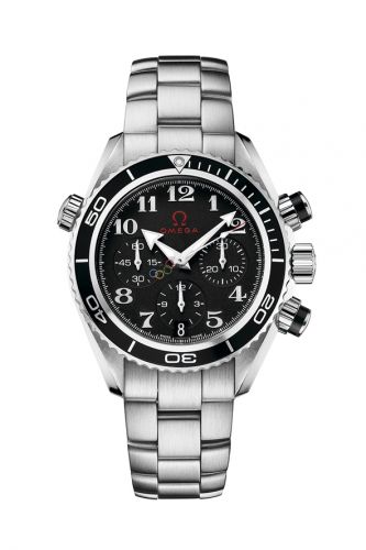 Seamaster Planet Ocean 600M Co-Axial 37.5 Chronograph Stainless Steel / Black / Bracelet / Olympic Timeless