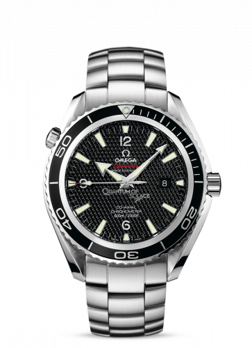 Seamaster Planet Ocean 600M Co-Axial 45.5 Stainless Steel / Black / Bracelet / Quantum of Solace