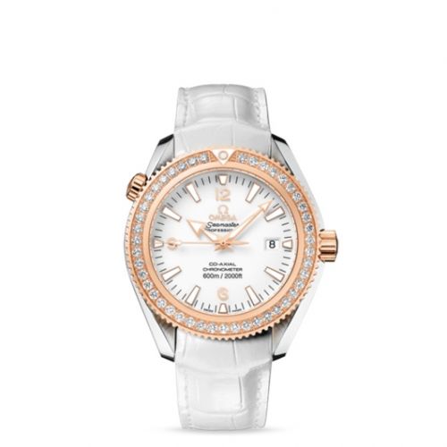 Seamaster Planet Ocean 600M Co-Axial 42 Stainless Steel / Red Gold / Diamond / White / Alligator