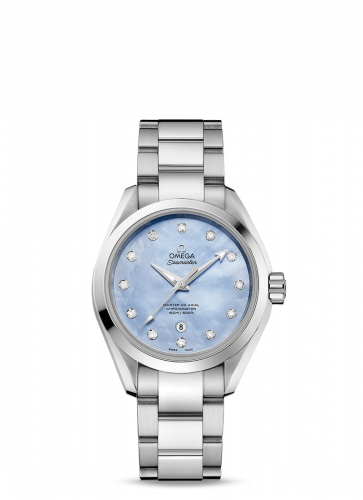Seamaster Aqua Terra 150M Master Co-Axial 34 Stainless Steel / Blue MOP / Bracelet