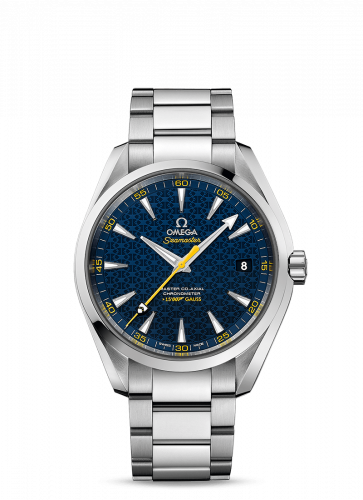 Seamaster Aqua Terra 150M Master Co-Axial 41.5 Stainless Steel / Blue / Bracelet / James Bond Spectre