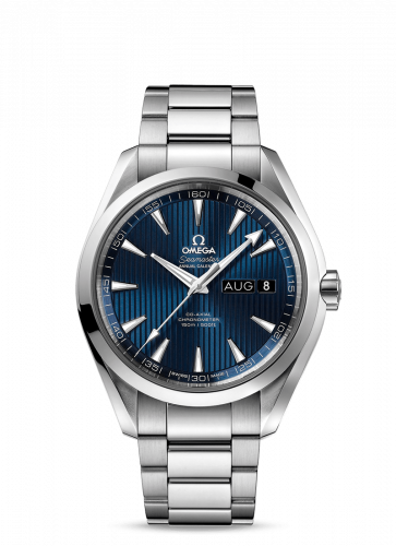 Seamaster Aqua Terra 150M Co-Axial 43 Annual Calendar Stainless Steel / Blue / Bracelet
