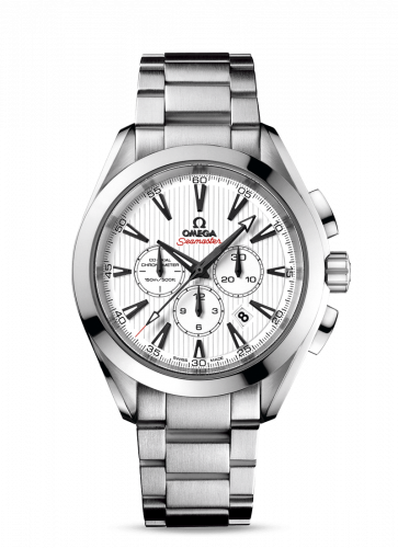Seamaster Aqua Terra 150M Co-Axial 44 Chronograph Co-Axial Stainless Steel / White / Bracelet