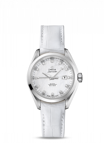 Seamaster Aqua Terra 150M Co-Axial 34 Stainless Steel / White