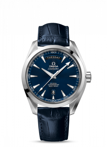 Seamaster Aqua Terra 150m Co-Axial 41.5 Day-Date Stainless Steel / Blue