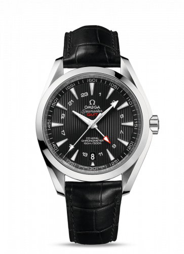 Seamaster Aqua Terra 150M Co-Axial 43 GMT Stainless Steel / Black