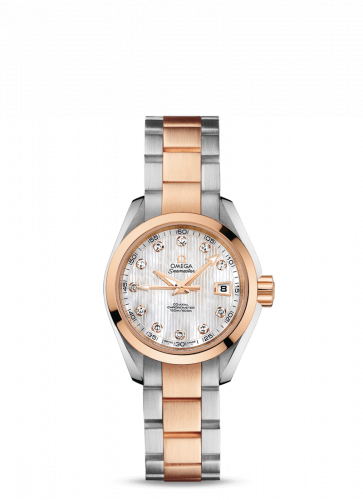Seamaster Aqua Terra 150M Co-Axial 30 Stainless Steel / Red Gold / MOP / Bracelet