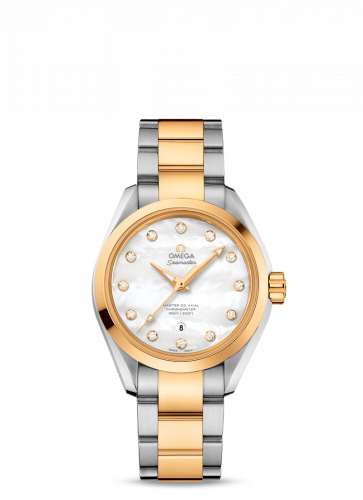 Seamaster Aqua Terra 150M Master Co-Axial 34 Stainless Steel / Yellow Gold / MOP / Bracelet