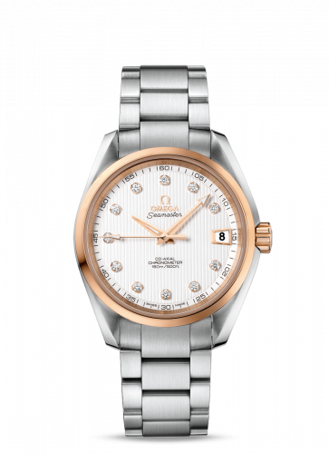 Seamaster Aqua Terra 150M Co-Axial 38.5 Stainless Steel / Red Gold / Silver / Bracelet