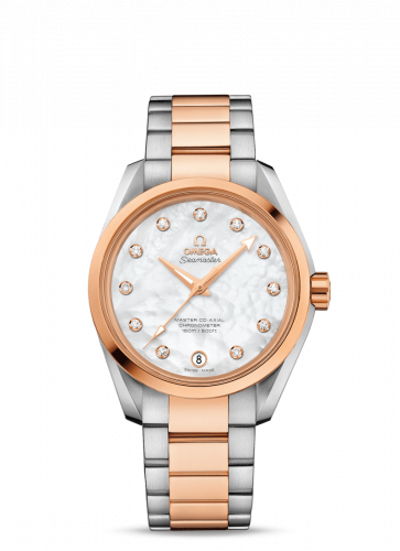 Seamaster Aqua Terra 150M Master Co-Axial 38.5 Stainless Steel / Red Gold / MOP / Bracelet