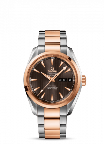 Seamaster Aqua Terra 150M Co-Axial 38.5 Annual Calendar Stainless Steel / Red Gold / Grey / Bracelet