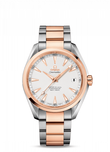 Seamaster Aqua Terra 150m Master Co-Axial 41.5 Stainless Steel / Red Gold / Silver / Bracelet