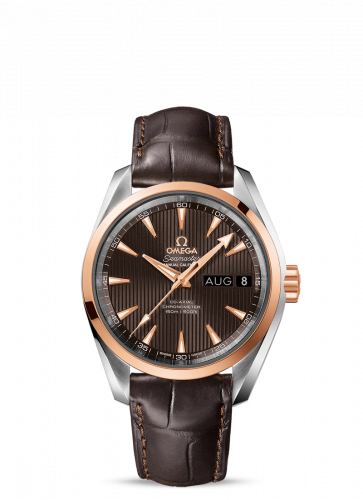 Seamaster Aqua Terra 150M Co-Axial 38.5 Annual Calendar Stainless Steel / Red Gold / Grey